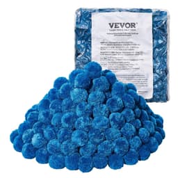 image-VEVOR Pool Filter Balls for Sand Filter, 3.1 lbs, Filter Balls Replace Pool Filter Sand, Reusable Blue Polyester Fiber Filter Media with Wash Bag, for Swimming Pool Aquarium Tank Above Ground Pool