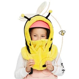 image-Snowboarding Helmet Hat Set Cartoon Ski Mask Helmet Decoration