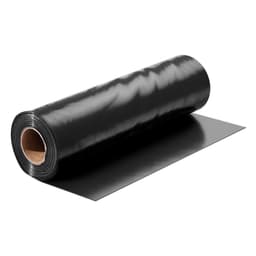 image-VEVOR 10 Mil Plastic Sheeting Heavy Duty 5' x 100', Thick Plastic Sheeting Roll, Plastic Drop Cloth Painters Tarp, Polyethylene Covering for Crawl Space Vapor Barrier, Multi-Purpose, Black