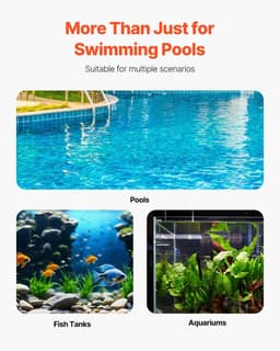 image-VEVOR Pool Filter Balls for Sand Filter, 1.5 lbs, Filter Balls Replace Pool Filter Sand, Reusable Polyester Fiber Filter Media Balls with Wash Bag, for Swimming Pool Above Ground Pool Aquarium Tank