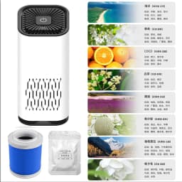 image-Cross-border car air purifier small mini negative ion odor removal formaldehyde portable indoor office purification