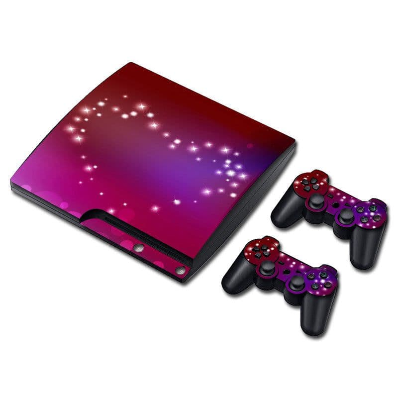 image-PS3 SLIM thin machine game console sticker protective film color sticker skin sticker