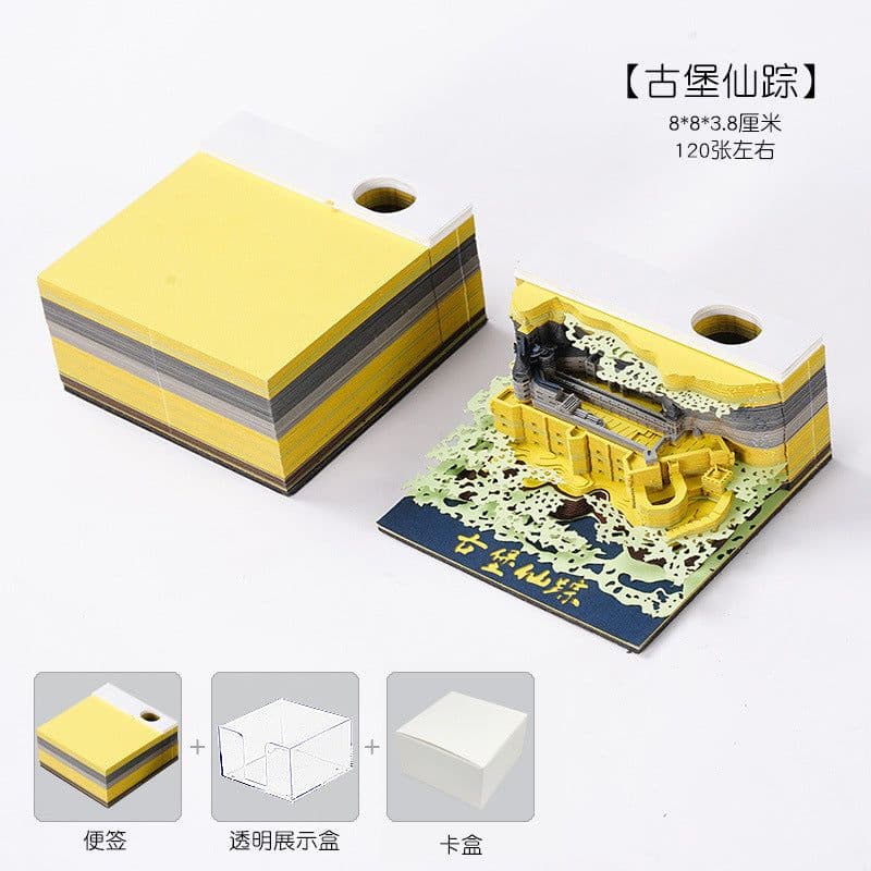 image-Low Price Calendar 2024 Note Desk Calendar Bad Creative 3D Paper Sculpture Earth Office Desktop Ornament