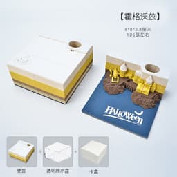 image-Low Price Calendar 2024 Note Desk Calendar Bad Creative 3D Paper Sculpture Earth Office Desktop Ornament