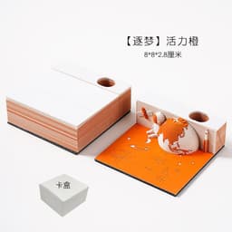image-Low Price Calendar 2024 Note Desk Calendar Bad Creative 3D Paper Sculpture Earth Office Desktop Ornament