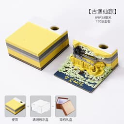 image-Low Price Calendar 2024 Note Desk Calendar Bad Creative 3D Paper Sculpture Earth Office Desktop Ornament