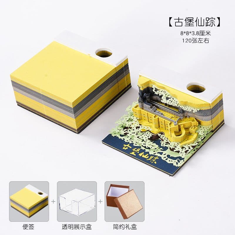 image-Low Price Calendar 2024 Note Desk Calendar Bad Creative 3D Paper Sculpture Earth Office Desktop Ornament