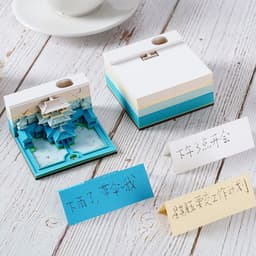 image-Low Price Calendar 2024 Note Desk Calendar Bad Creative 3D Paper Sculpture Earth Office Desktop Ornament
