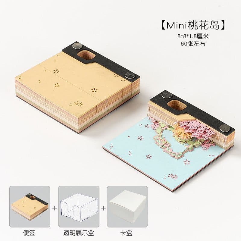 image-Low Price Calendar 2024 Note Desk Calendar Bad Creative 3D Paper Sculpture Earth Office Desktop Ornament