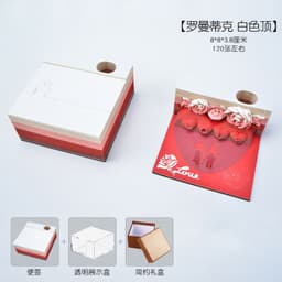 image-Low Price Calendar 2024 Note Desk Calendar Bad Creative 3D Paper Sculpture Earth Office Desktop Ornament