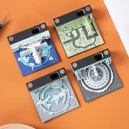 image-Low Price Calendar 2024 Note Desk Calendar Bad Creative 3D Paper Sculpture Earth Office Desktop Ornament