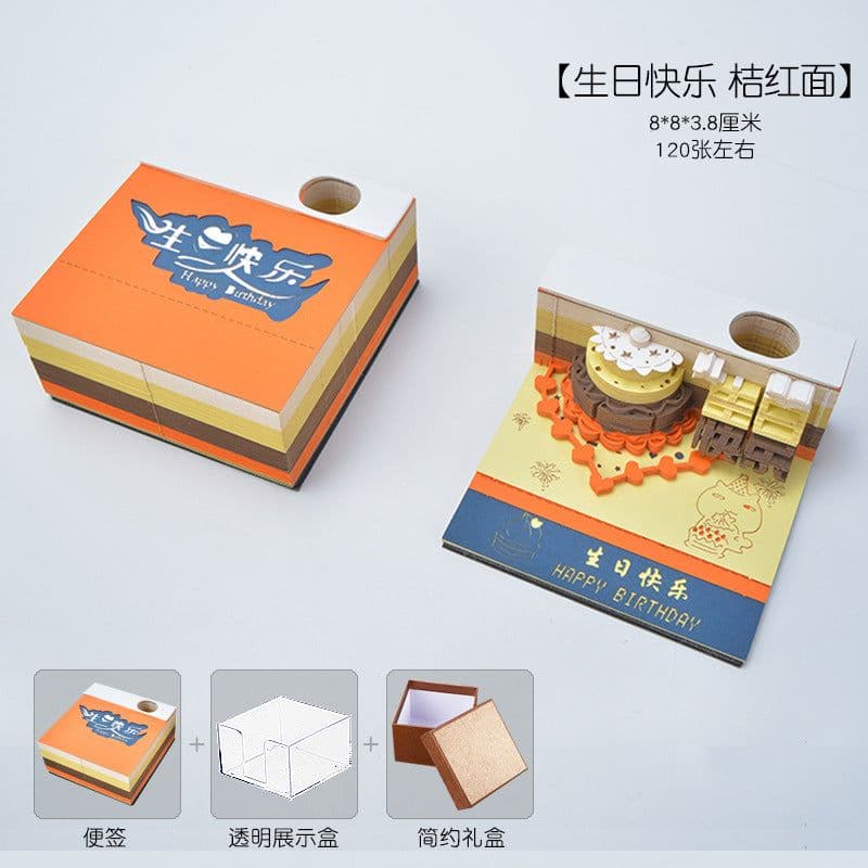image-Low Price Calendar 2024 Note Desk Calendar Bad Creative 3D Paper Sculpture Earth Office Desktop Ornament