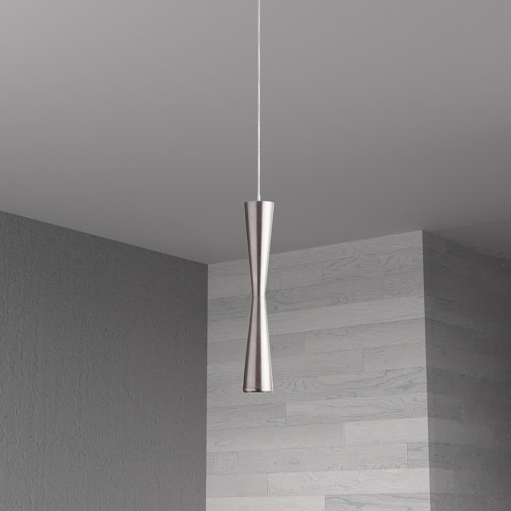 image-5W Pendant, Satin Chrome Finish