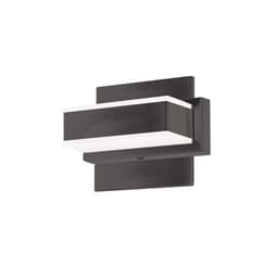 image-5W LED Wall Vanity, Matte Black Finish