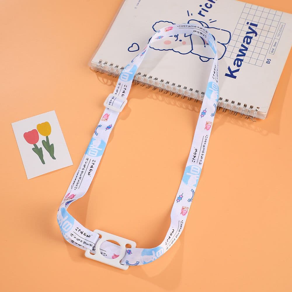 image-Water Cup Strap Mineral Water Bottle Crossbody Rope Silicone Lanyard
