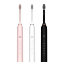 image-Wholesale smart ultrasonic electric toothbrush gift box gift packaging couple charging soft bristle electric toothbrush adult model