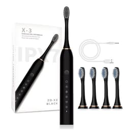 image-Wholesale smart ultrasonic electric toothbrush gift box gift packaging couple charging soft bristle electric toothbrush adult model