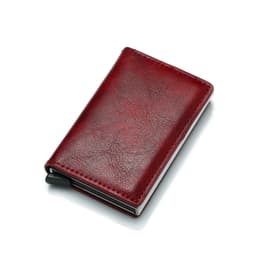 image-RFID anti-theft carbon fiber men's wallet credit card holder Men's wallet foreign trade multi-function wallet Men Wallet