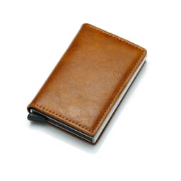 image-RFID anti-theft carbon fiber men's wallet credit card holder Men's wallet foreign trade multi-function wallet Men Wallet