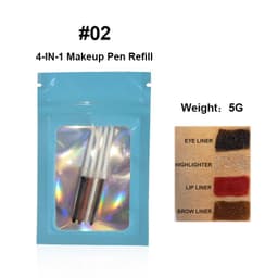 image-4-in-1 makeup pen 4-in-1 makeup pen 4-in-1 lip liner highlighter eyeliner eyebrow pencil 4in1 makeup pen