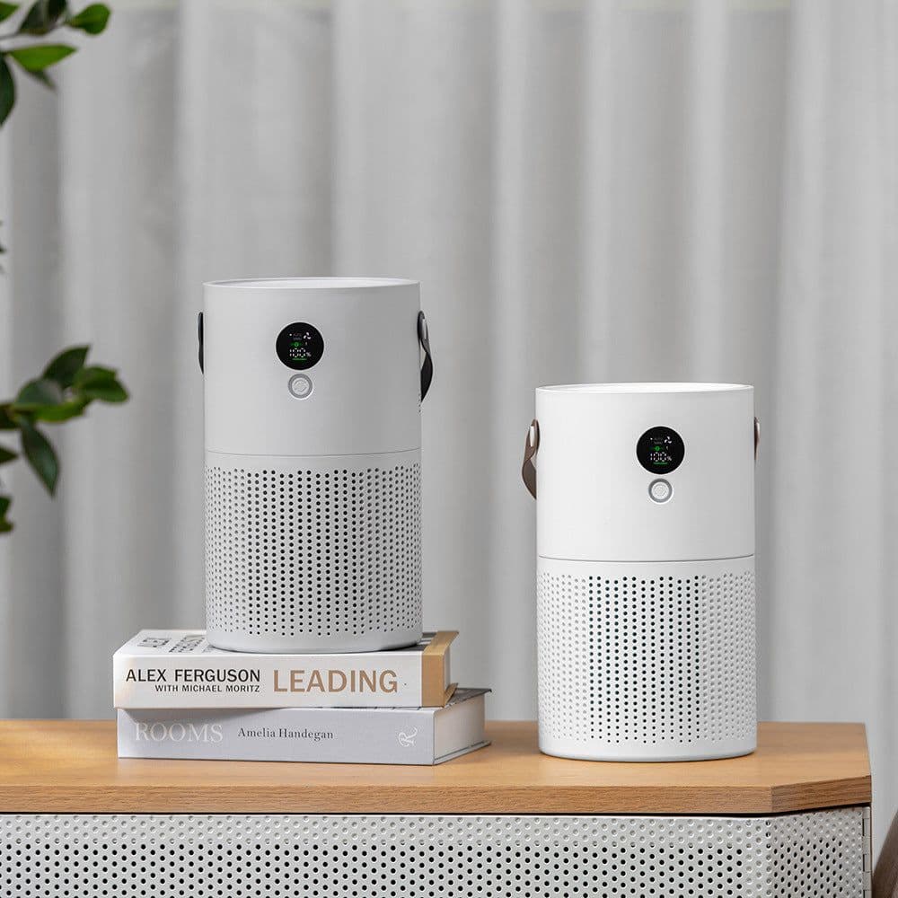 image-The new AP01 negative ion air purifier can be used as a deodorizing and formaldehyde-removing air freshener for bedrooms.