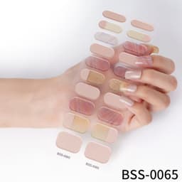 image-customized gel nail stickers 3D lighting light therapy semi-cured nail stickers European and American Amazon gel nail stickers