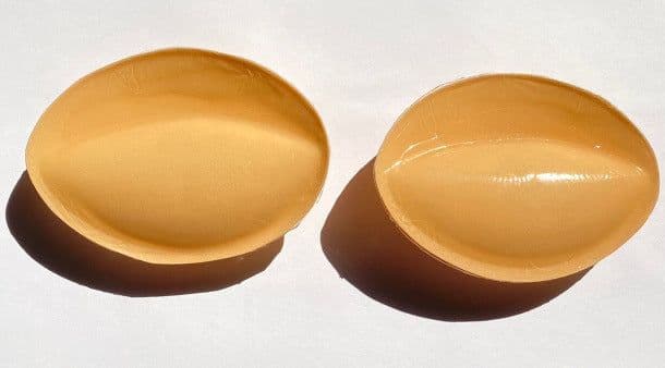 image-Cross-border autumn gather double-sided brushed rubber breast pads new thickened breast pads seamless small breast special underwear bra inserts