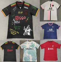 image-Paris jersey Ajax Inter Milan Liverpool Chelsea Flamengo Brasilia Dortmund Arsenal