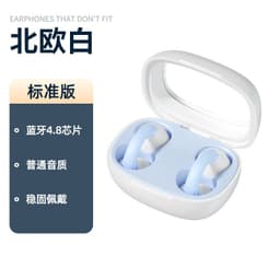 image-Wireless Bluetooth headset mini new clip-on Bluetooth headset wireless high power noise reduction factory wholesale battery life