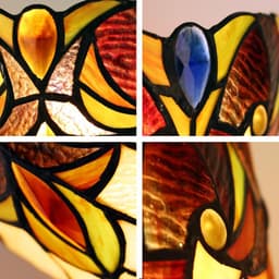 image-ADIA Victorian-Style 1-Light Dark Bronze Finish Wall Sconce 8" Shade