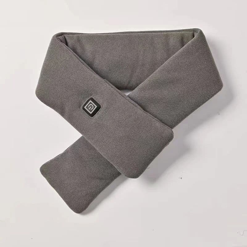 image-New electric heating scarf smart charging heating scarf winter electric heating men's and women's scarf heating shoulder pads and neck warmer artifact