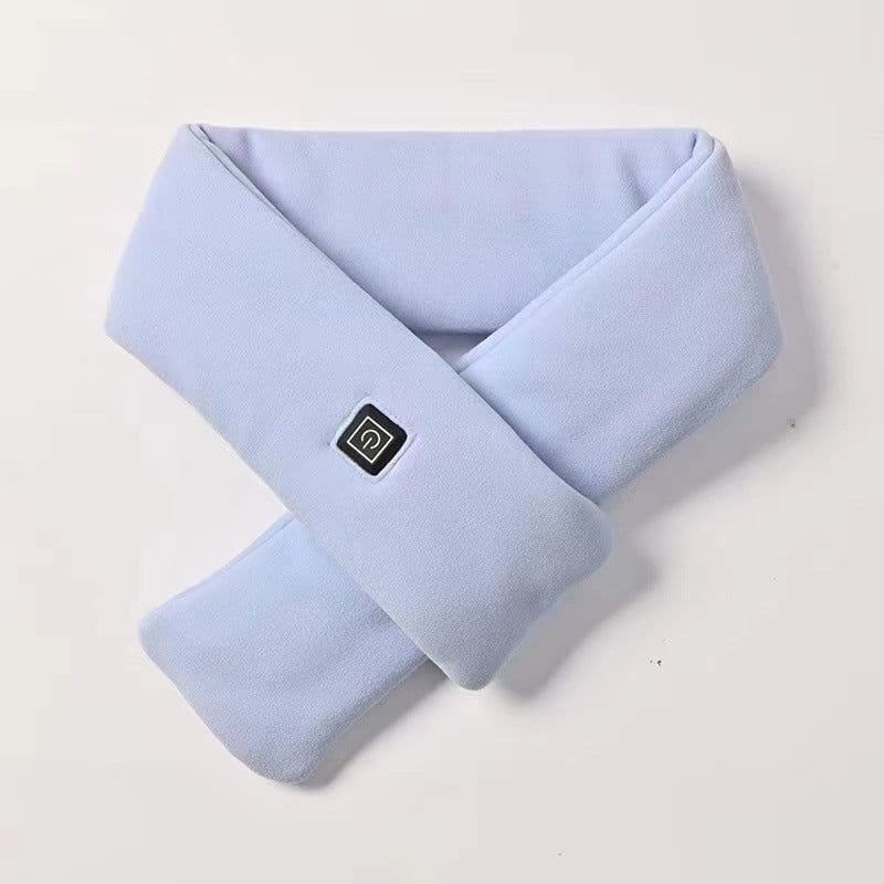 image-New electric heating scarf smart charging heating scarf winter electric heating men's and women's scarf heating shoulder pads and neck warmer artifact