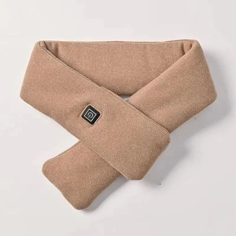 image-New electric heating scarf smart charging heating scarf winter electric heating men's and women's scarf heating shoulder pads and neck warmer artifact