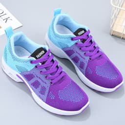 image-Cross-border shoes for women, autumn new foreign trade women's shoes, large size running shoes, air-cushion shoes, casual sports shoes for women