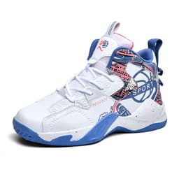 image-Winter large cotton basketball shoes for men plus velvet and cotton to keep warm sports running shoes for teenagers and middle school students practical sneakers