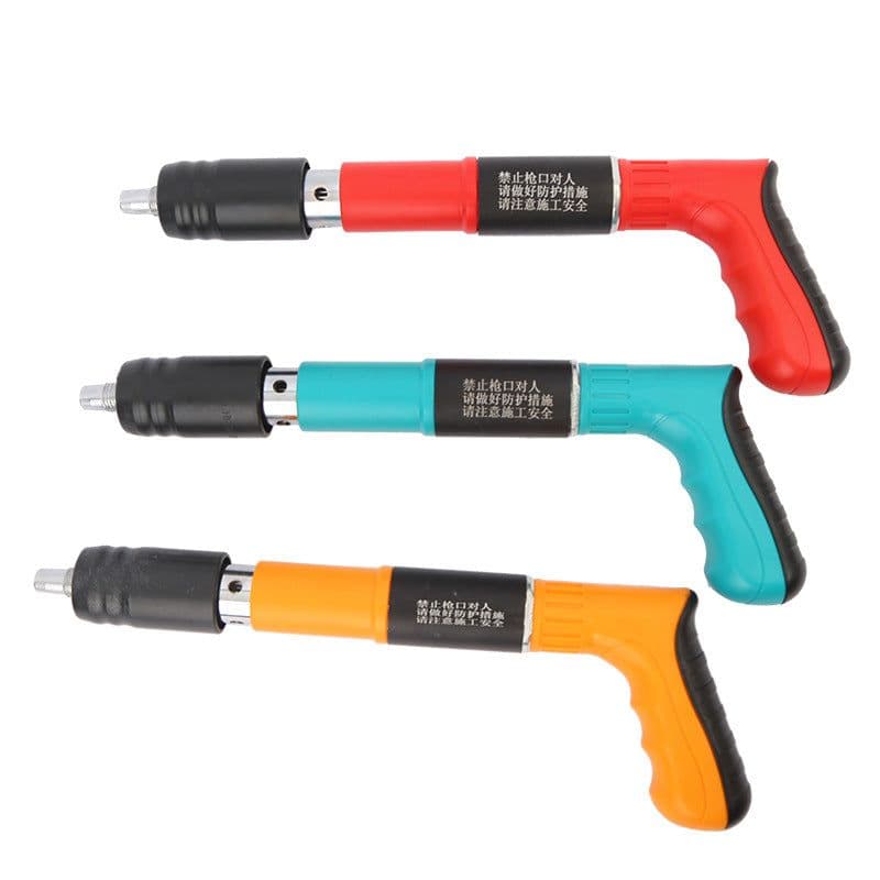 image-Ceiling artifact mini fixer nail gun cannon nail gun silencer ceiling nail gun convenient plumber nail foreign trade