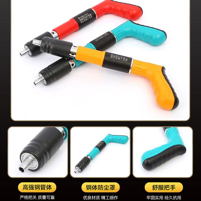 image-Ceiling artifact mini fixer nail gun cannon nail gun silencer ceiling nail gun convenient plumber nail foreign trade