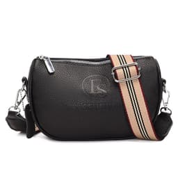 image-Cross-border first-layer cowhide saddle bag women's 2023 new style trendy and versatile genuine leather shoulder bag wide shoulder strap messenger bag