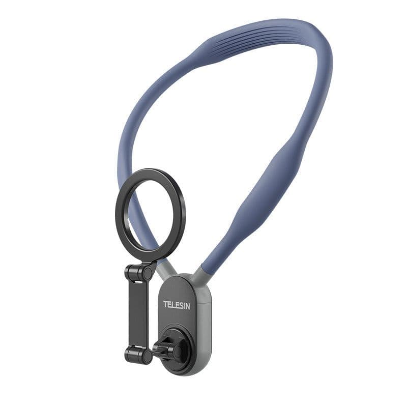 image-TELESIN Taixun magnetic mobile phone hanging neck holder is suitable for Apple hanging neck holder quick release first perspective shot