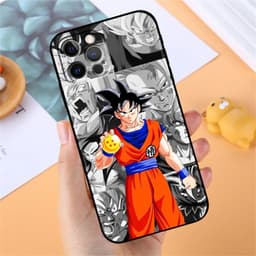 image-Suitable for iPhone15 cartoon animation Dragon Ball mobile phone case