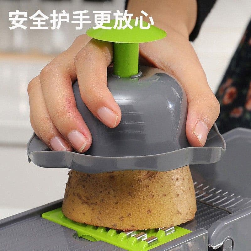 image-Multifunctional kitchen vegetable cutting tool potato and cucumber shredder household multifunctional slicer and dicer