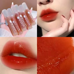 image-Lucky Bear Lip Lacquer Water Light Nourishing Moisturizing Non-fading No Stain On Cup Lipstick Glass Lip Gloss