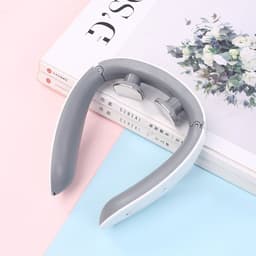 image-Portable cervical spine massager multi-functional cervical spine massager electrotherapy physiotherapy instrument pulse heating neck neck protector