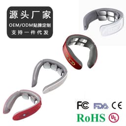 image-Portable cervical spine massager multi-functional cervical spine massager electrotherapy physiotherapy instrument pulse heating neck neck protector