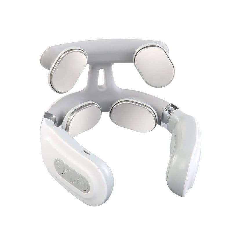image-Portable cervical spine massager multi-functional cervical spine massager electrotherapy physiotherapy instrument pulse heating neck neck protector