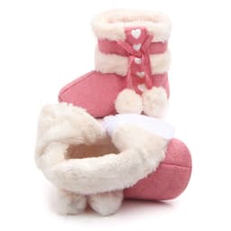 image-Tong Youyuan Cotton Boots - Apricot Toddler 13.5cm
