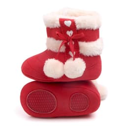 image-Tong Youyuan Cotton Boots - Apricot Toddler 13.5cm