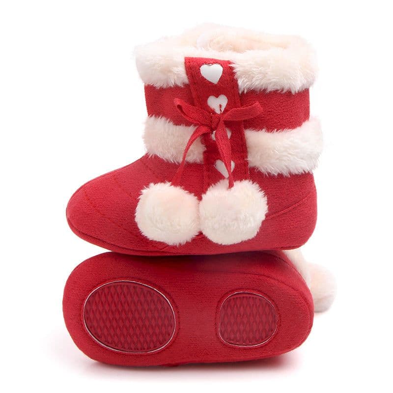image-Tong Youyuan Cotton Boots - Apricot Toddler 13.5cm