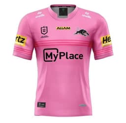 image-2024NRL Navy Jaguars rugby jersey home and away short-sleeved top training suit Rugbyjersey