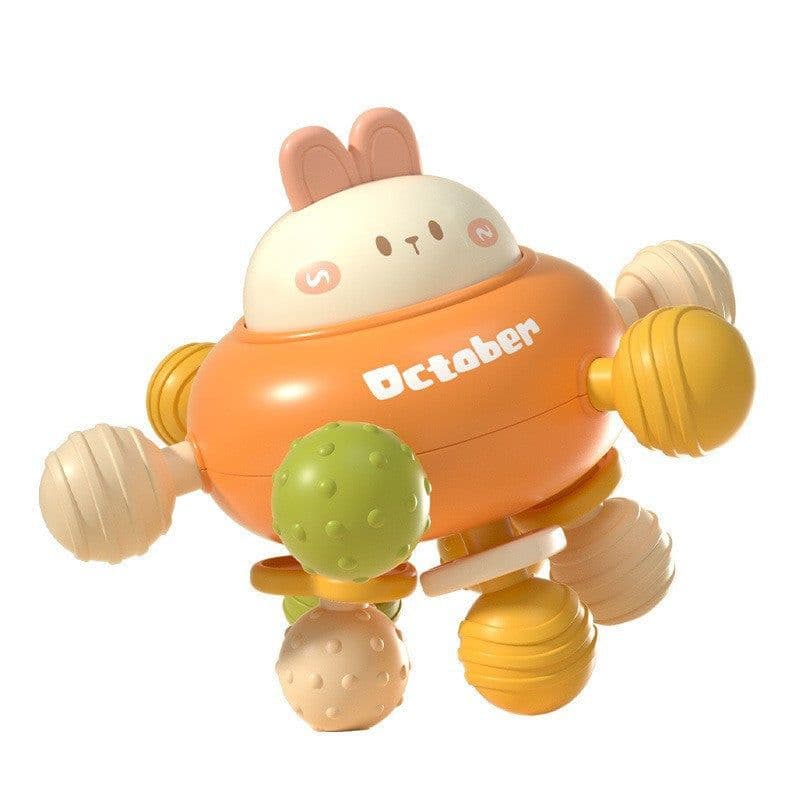 image-Cross-border baby busy hand catching ball puzzle sensory unified cube six polyhedron Rubik's cube dynamic early education busy ball